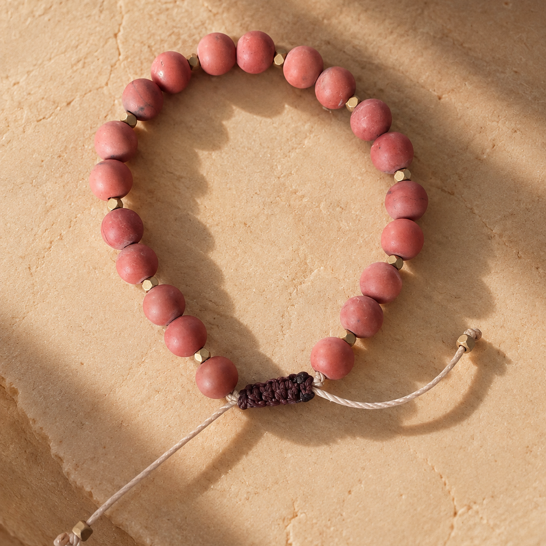The Red Jasper Bracelet 6mm