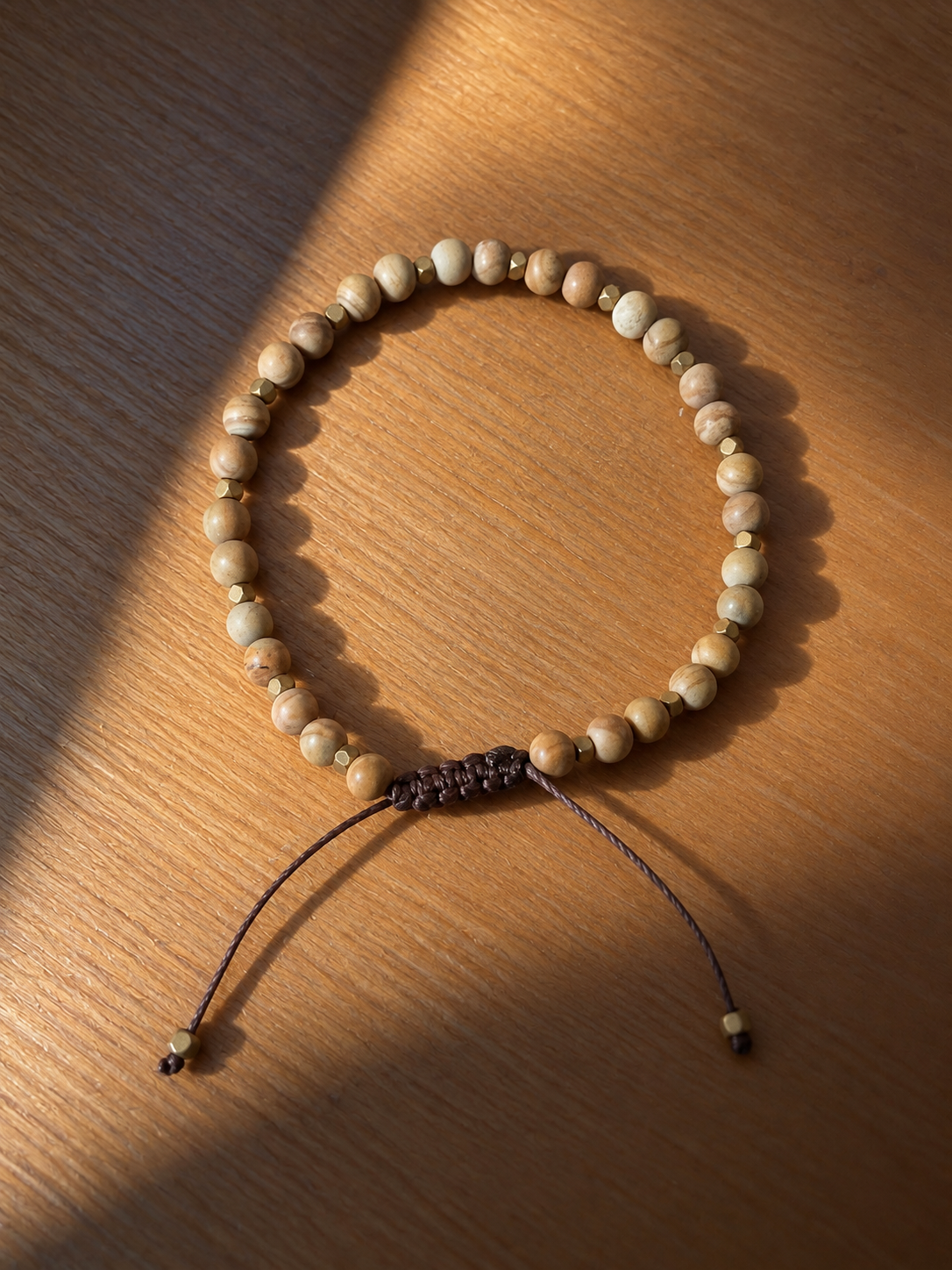 The Wooden Jasper Bracelet 4mm