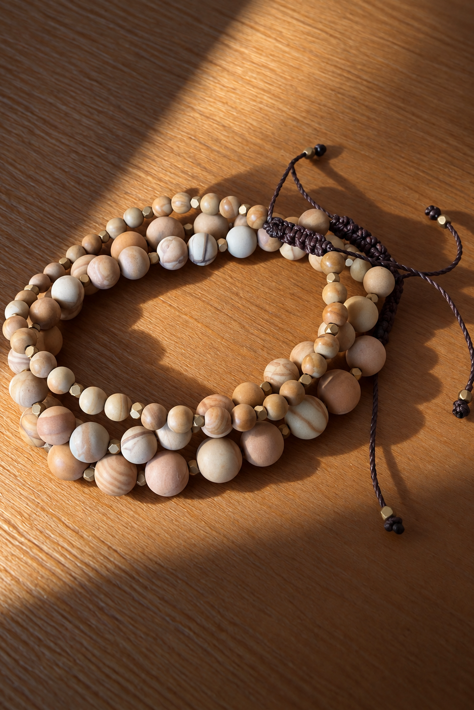 The Wooden Jasper Bracelet 4mm