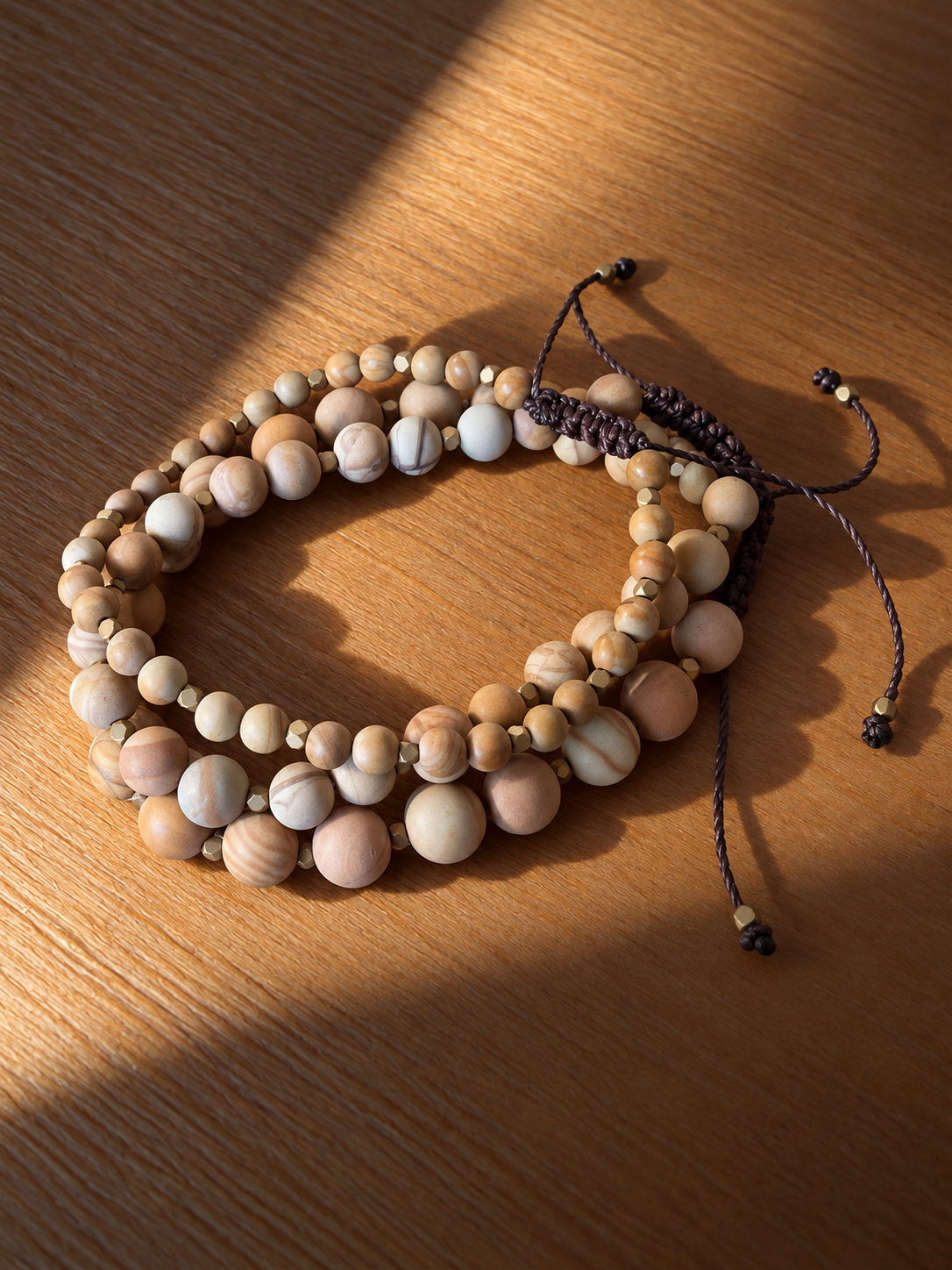 The Wooden Jasper Bracelet 8mm