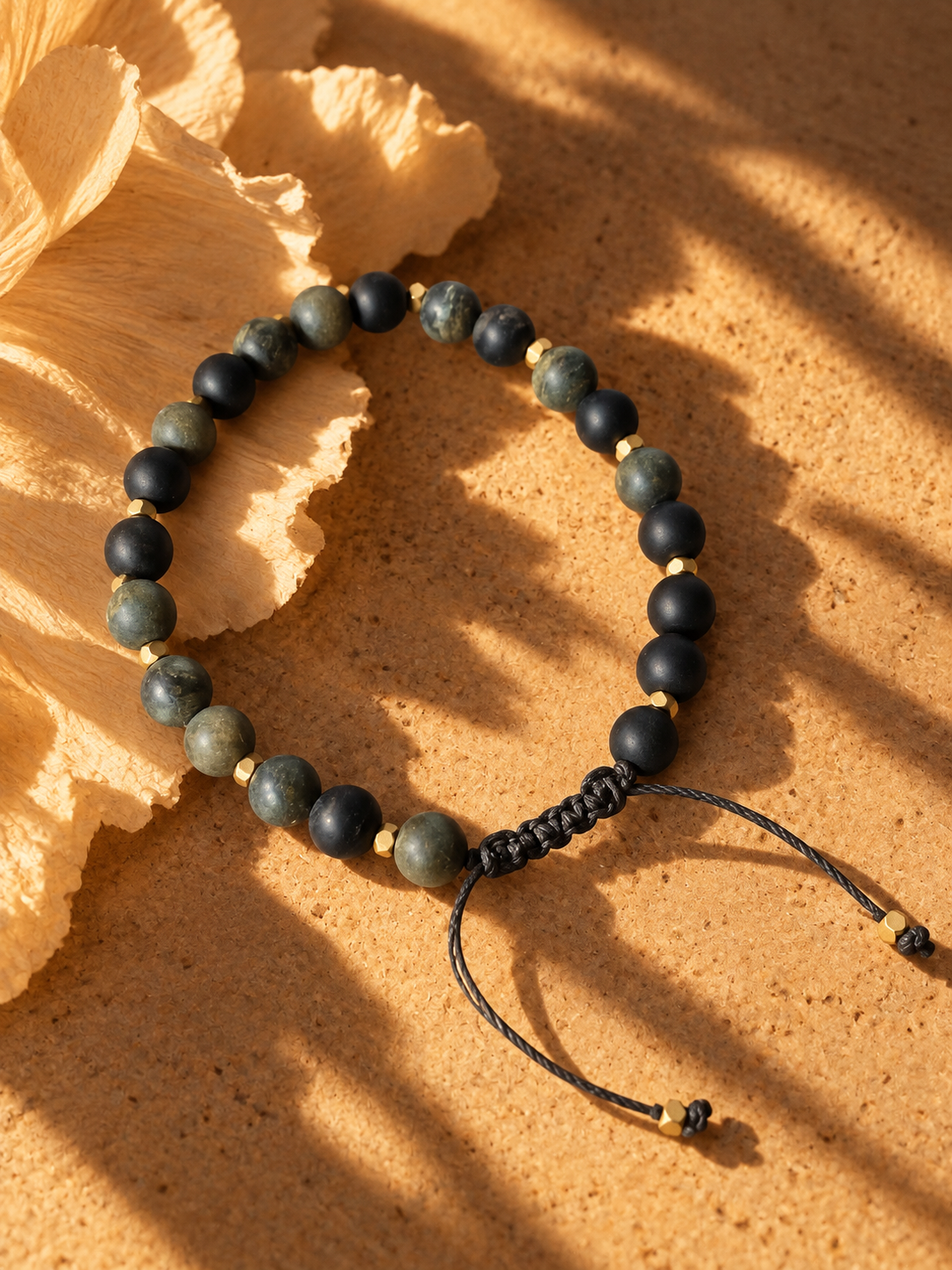 The Gold Obsidian Bracelet 6mm