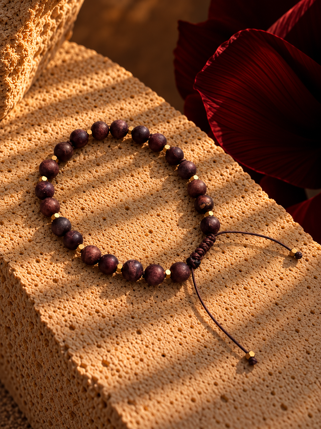 The Garnet Bracelet 6mm