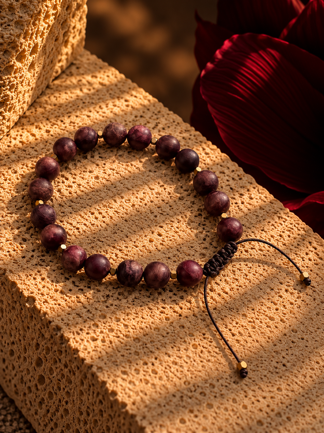 The Garnet Bracelet 8mm