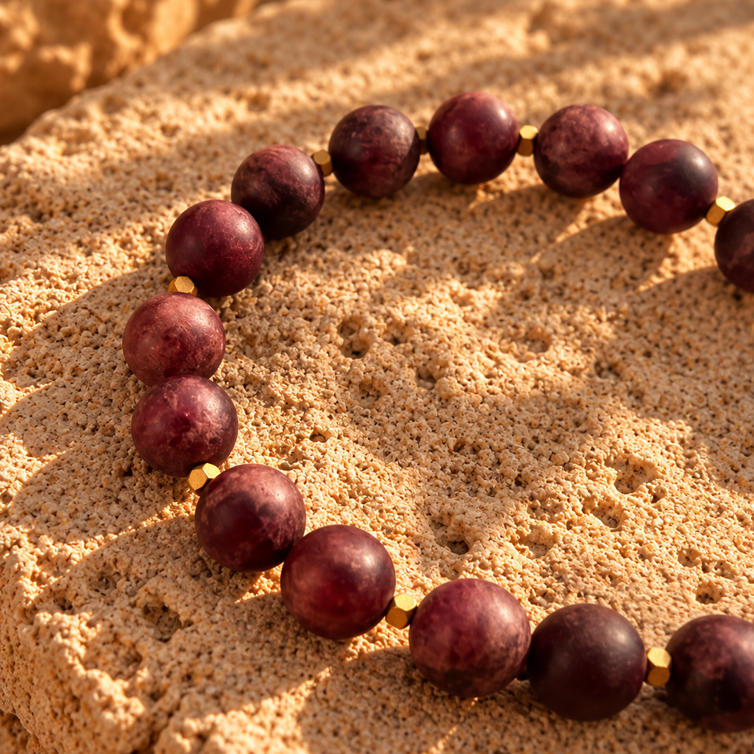 The Garnet Bracelet 4mm