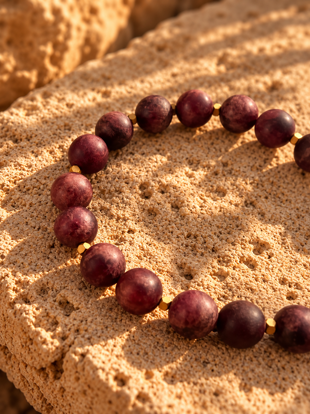 The Garnet Bracelet 4mm