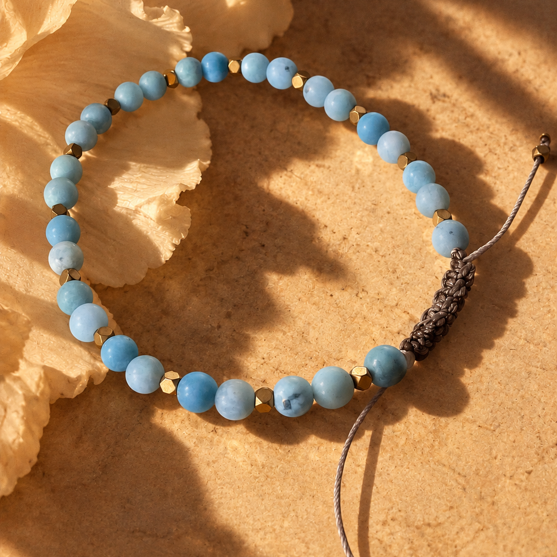 The Larimar Bracelet 4mm