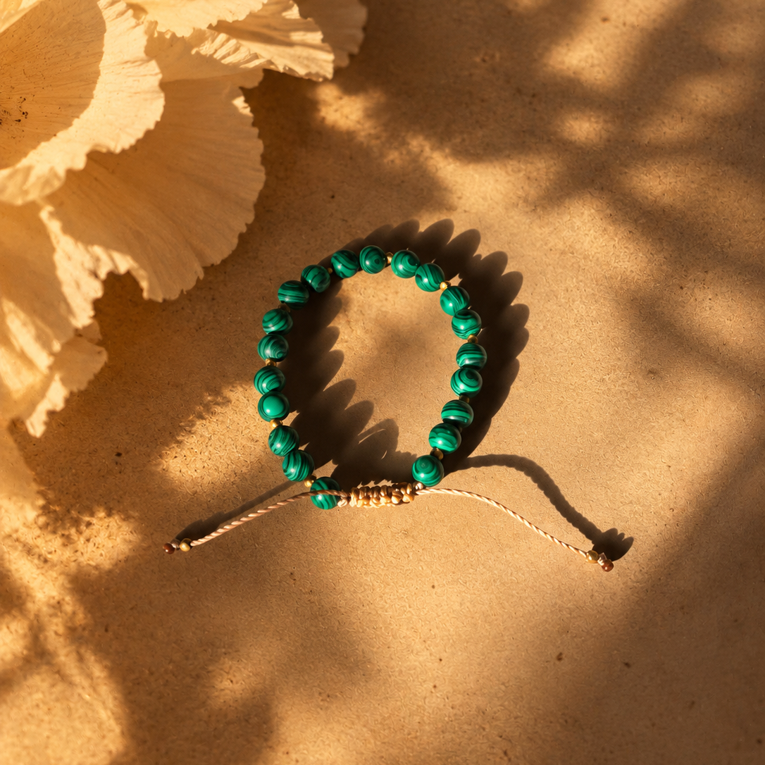 The Malachite Bracelet 6mm