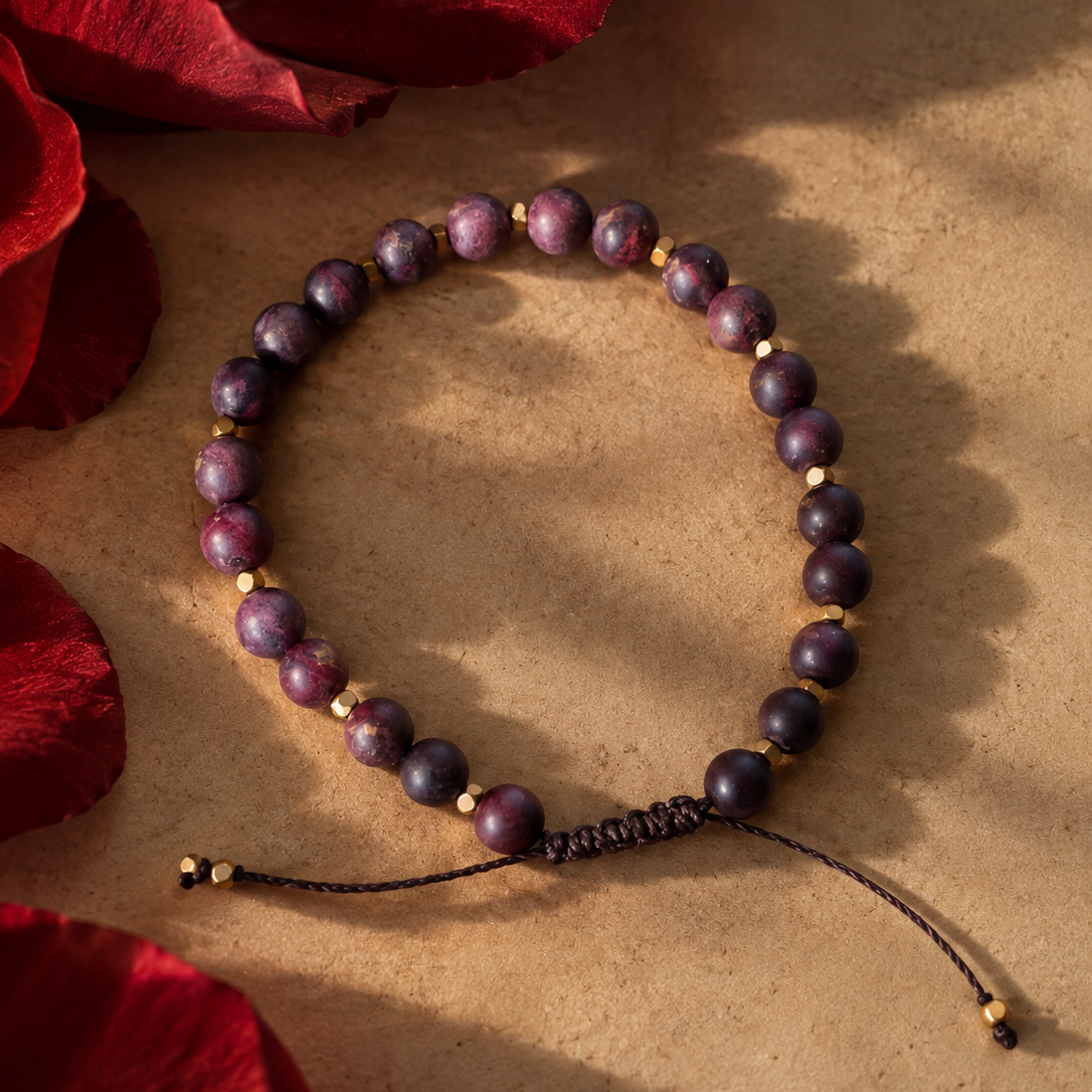 The Garnet Bracelet 6mm