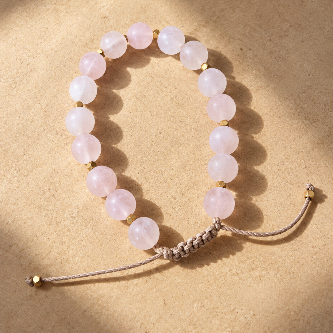 The Rose Quartz Bracelet 8mm