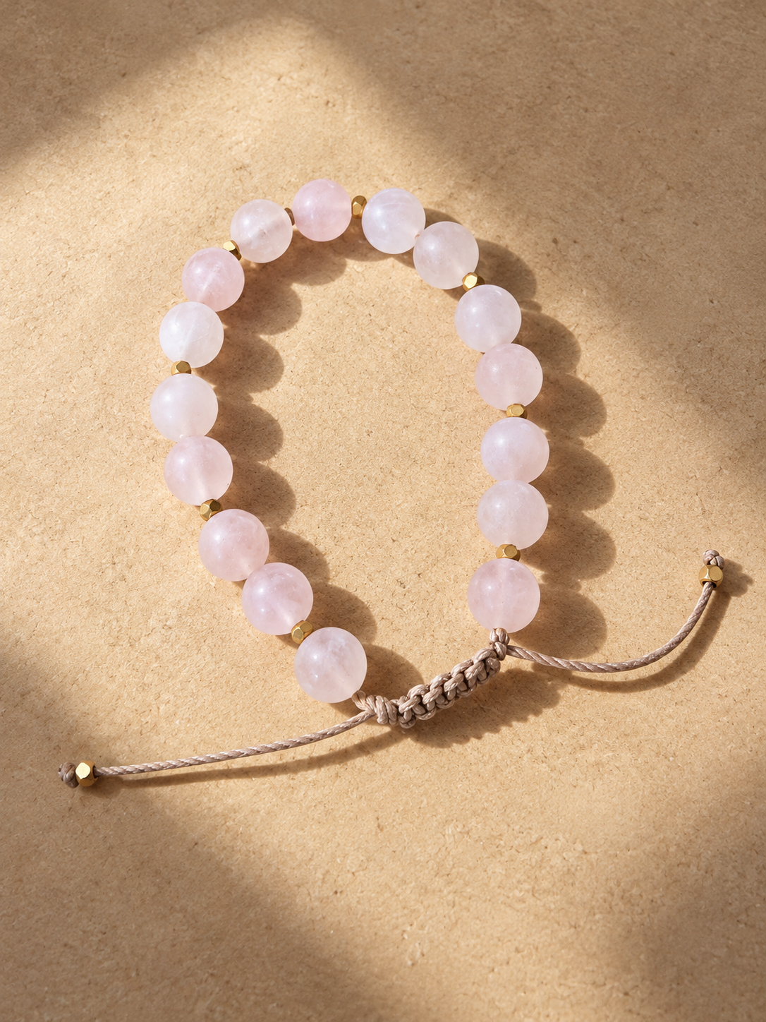 The Rose Quartz Bracelet 8mm