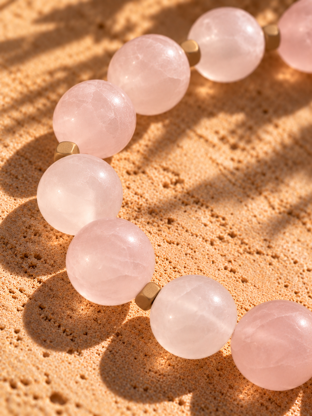 The Rose Quartz Bracelet 6mm