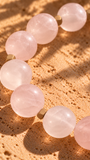 The Rose Quartz Bracelet 4mm