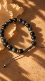 The Gold Obsidian Bracelet 8mm