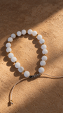 The Lace Agate Bracelet 6mm