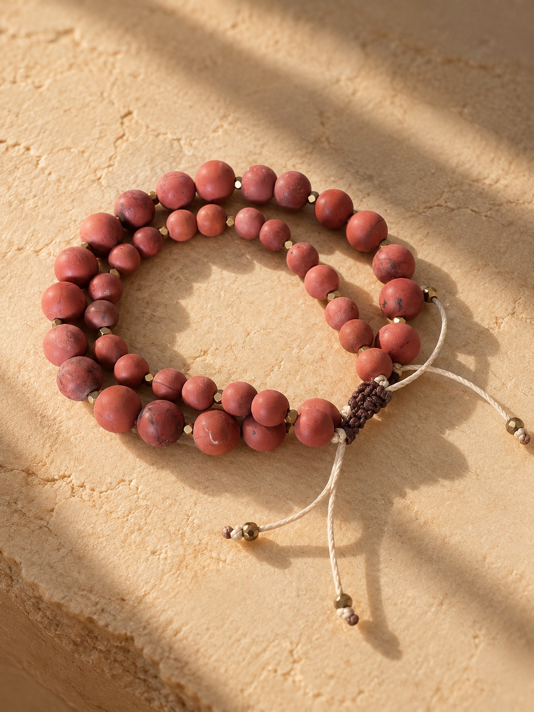 The Red Jasper Bracelet 8mm