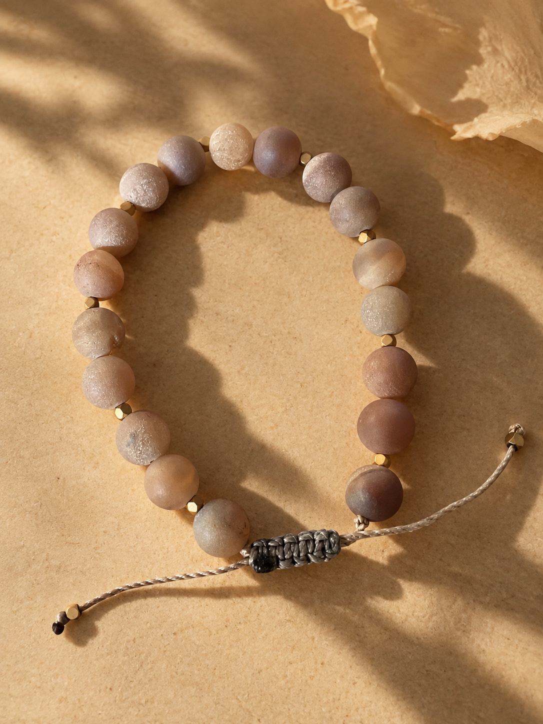 The Peach Agate Bracelet 8mm