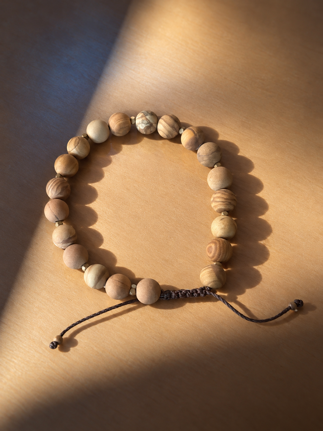 The Wooden Jasper Bracelet 8mm