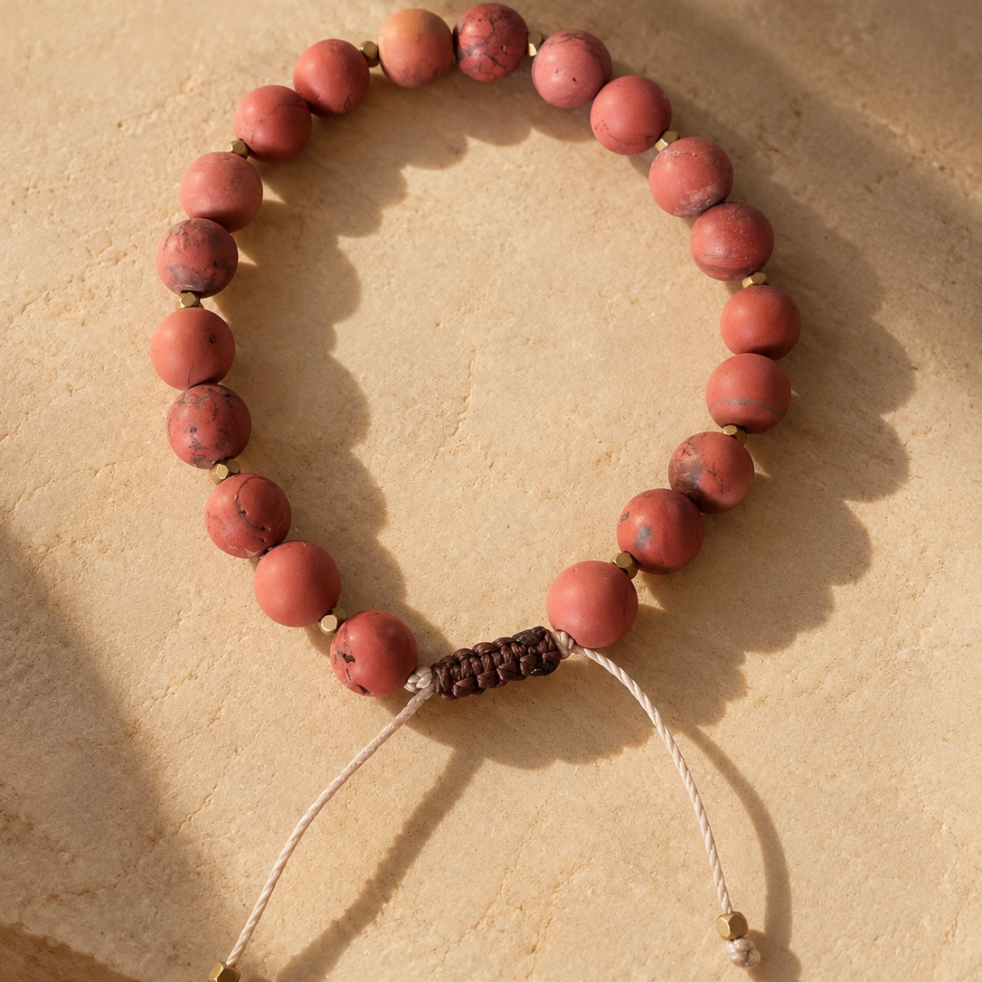 The Red Jasper Bracelet 8mm